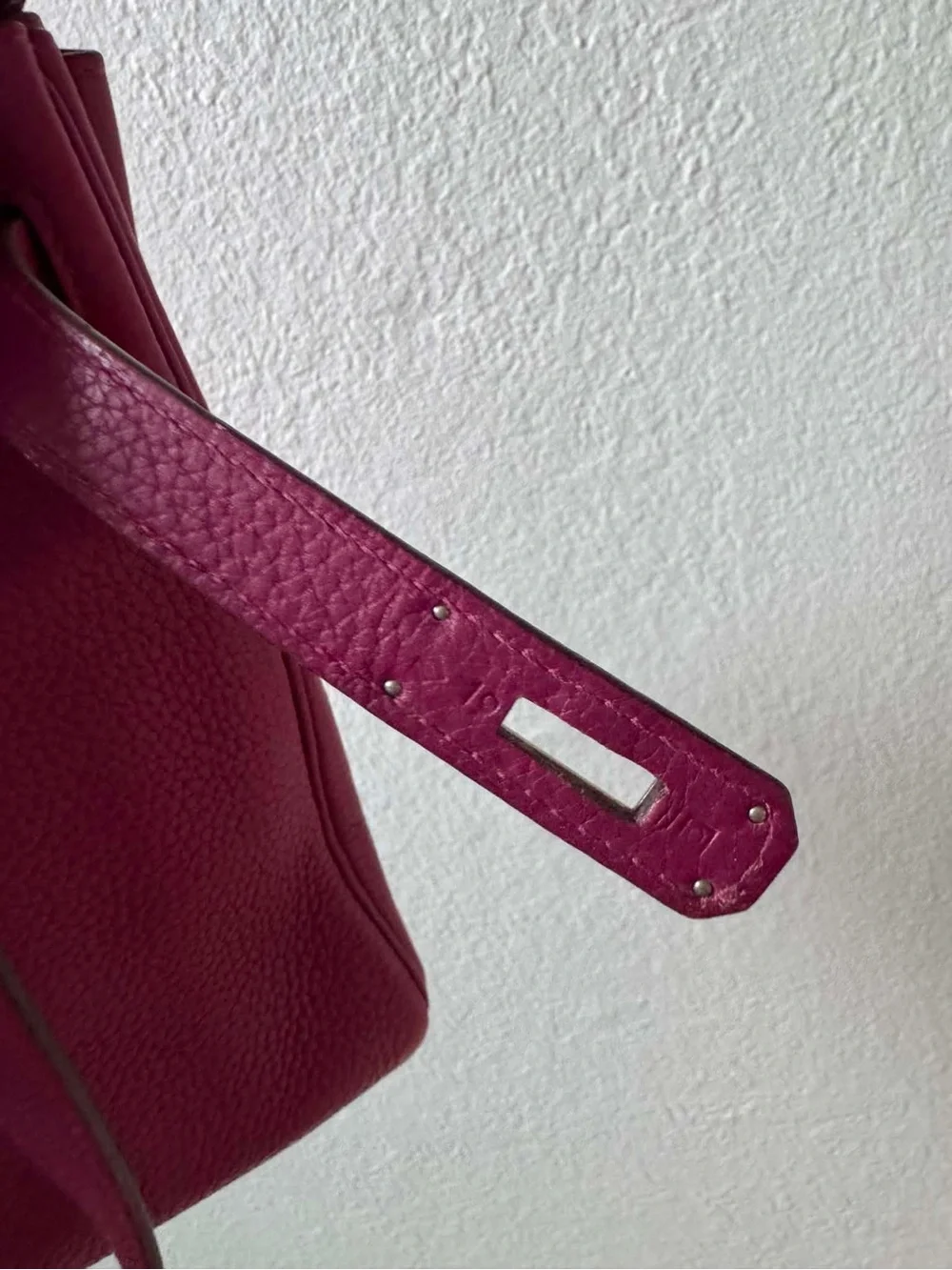 Hermes Kelly 32 Tosca with PHW in Togo leather - Picture 5 of 10